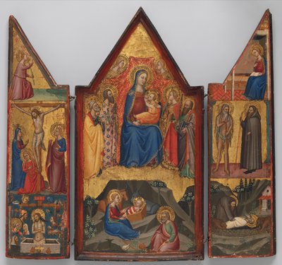 Madonna col Bambino in trono con santi da Matteo di Pacino